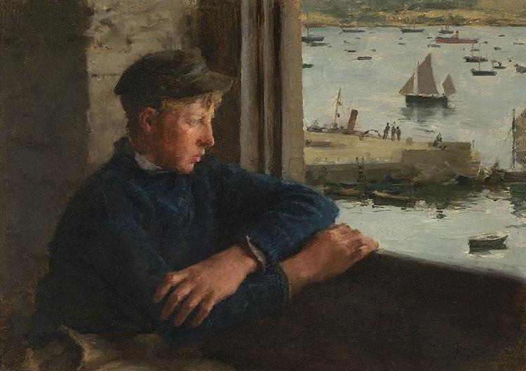 Henry Scott Tuke The Look Out oil painting image